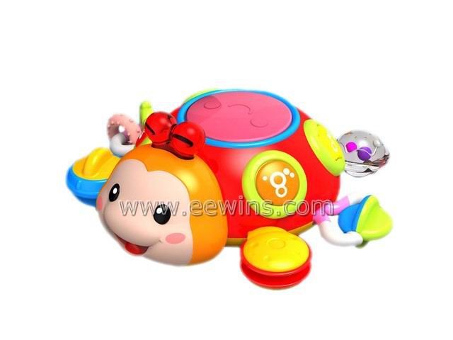 Electronic musical baby toys funny turtle