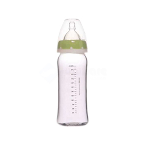Anti-microbial Borosilicate Glass Feeding Bottle