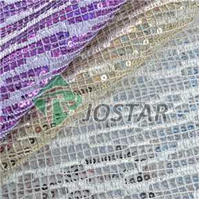 Guipure Lace Fabric With Sequins