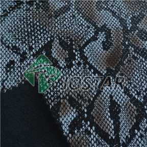 Embossed Snake Skin Leather