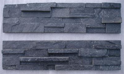 Black Quartzite Ledges Stone