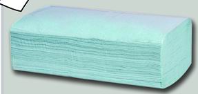 V Fold paper hand towel