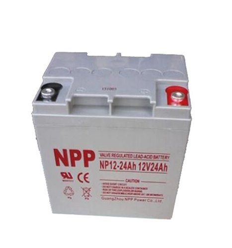 High Power And High Capacity Maintenance Free Battery For Bicycle 12V24Ah At 20hours