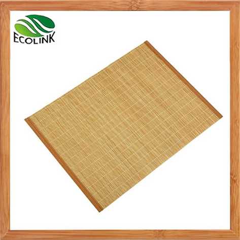 Multi-colors Bamboo Mat Table Runner Placemat Tablemat Set