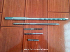 Non-standards stainless steel double head bolts