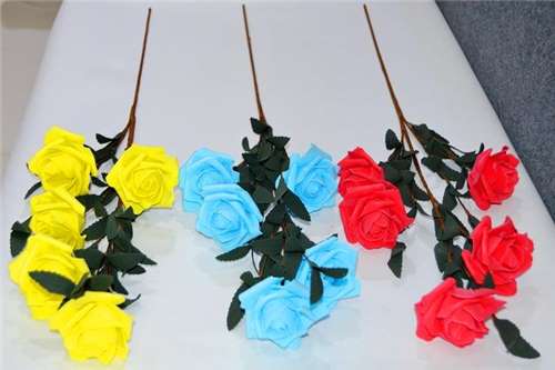 Sitting Room, Bedroom Adornment With Pe Material Single Plant Simulation