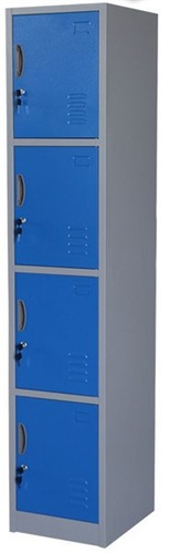 New Style Kd Structure Customized Four Door Clothes Locker Manufacturer Produce