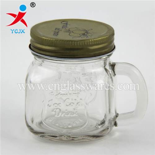 250ml/500ml/650ml Embossed Glass Mason Jars With Lids And Straws,Mason Jugs