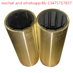 Marine water-lubrication cutless rubber bearing