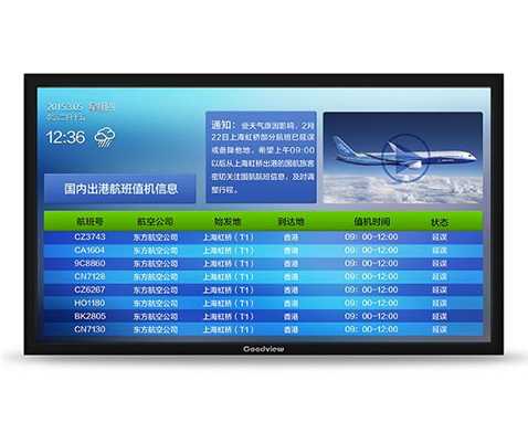 Ultra Narrow Bezel Touchscreen Signage
