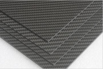 500X600mm Light Weight And High Strength 3K Plain Glossy Carbon Fiber Board