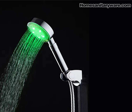 LED Handheld showerhead bahtroom faucet accessories