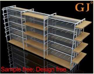 Boutique store display products for retail shelving