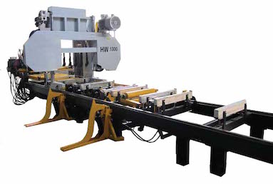 2017 newest woodworking machine horizontal gantry saw lathe picture