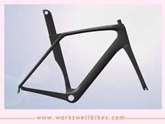 OEM Carbon Fiber Road Bike Aero Racing Vbrake Frame