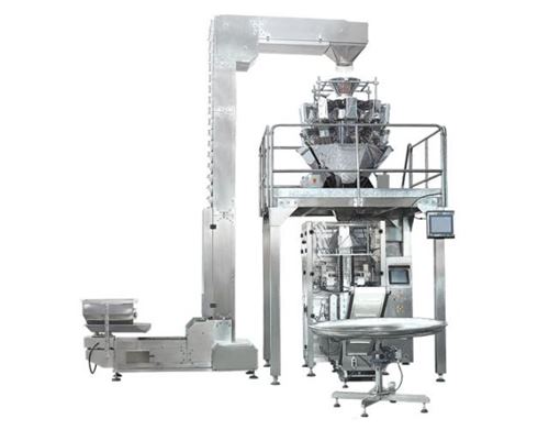 Automatic Snacks Potato Chips Nitrogen Filling Packing Machine picture