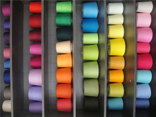 30/1 30S/2 100% None-Bulky Solid Dyed Spun Acrylic Yarn For Knitting And Weaving Yarn
