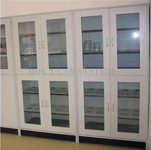 High Quality Wooden Lab Ware Storage Cabinet