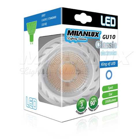 3 Years Warranty LED Spotlight Cob Chip GU10 GU5.3 Base 38° Beam Angle Spotlight Kitchen Light