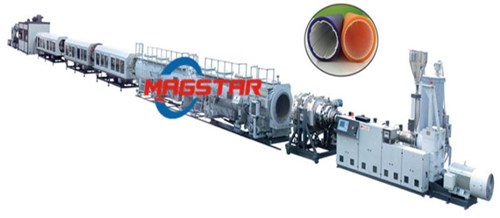 HDPE Water Supply & Gas Supply Pipe Energy Saving High Speed Extrusion Line
