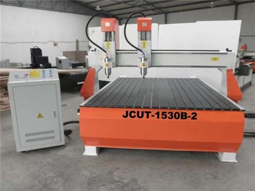 Two Heads 1530 Wood Cnc Router With Vacuum Table For Wood Door Engraver