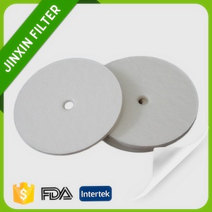 Coconut oil filter paper pad 0.1-0.2um