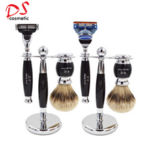 Dishi silvertip badger hair shaving brush set for man,Men Sh