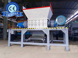 Double shaft shredder picture