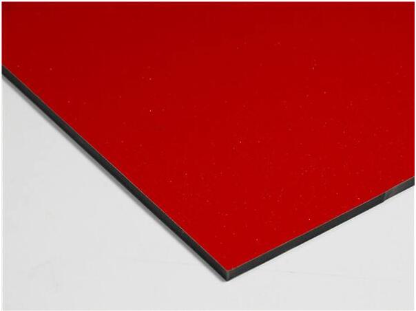 Chinese Red Building Wall Decoration Material Aluminum Compo
