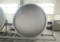 Elliptical Weld Steel tank cover dish head picture