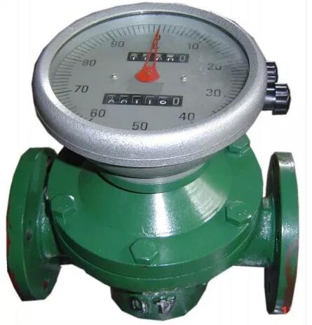 Oval gear flow meter
