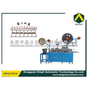 Full automatic screwing of terminal strips assembly machine picture
