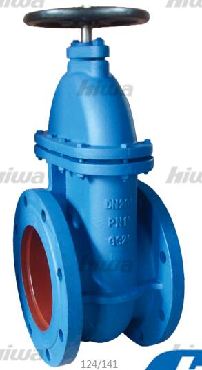 DIN 3352 F4 F5 Non-rising Stem Metal Seated Gate Valve picture