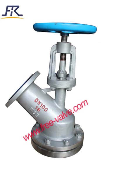 Manual Operation Tank Bottom Angle Valve picture
