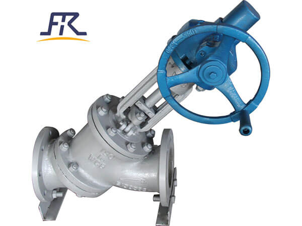 Y Type Slurry Globe Valve Y Type Slurry Valve for Alumina Pr picture