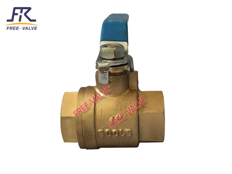 Thread end bronze ball valve picture