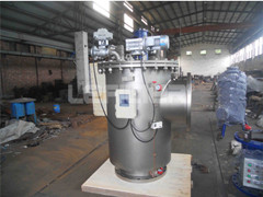 Full automatic self cleaning suction brush water filter