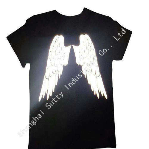 High visibility printing tagless label heat transfer reflect