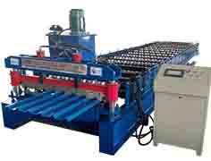 Metal roof roll forming machine supplier in china