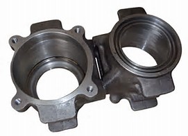 Railway casting side frame bolster axle box motor housing