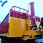 High quality cheap 2/3/4 axles 40ft flatbed truck semi-trail