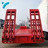 Lowboy low bed  step deck heavy duty semi trailer