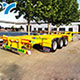 Skeleton container trailer