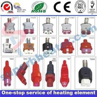 Injection Molding Machine Band Heaters High Temperature Plugs