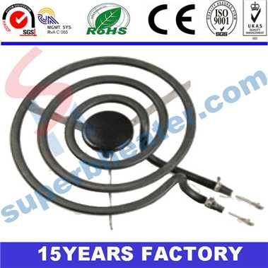 Electric Stove Coiling Heater Heating Element Heating Tube Coil Heater