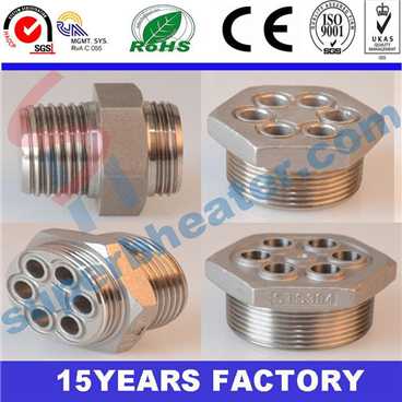 High Quality Tubular Heaters Heating Element Stainless Steel 316 Flange