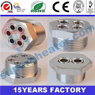 WaterTubular Heaters Heater Element Stainless Steel Flanges