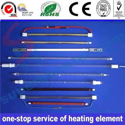 Quartz Heater quartz infrared heating elements are used and preferred in industrial applications