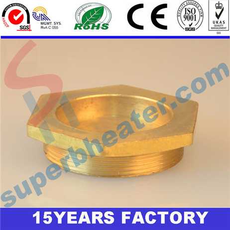 OEM High Precision Copper Flange In Copper Heating Element