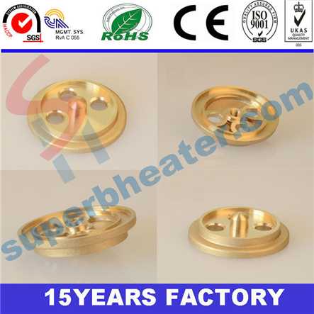 OEM High Precision Round Brass Flange For Heating Element